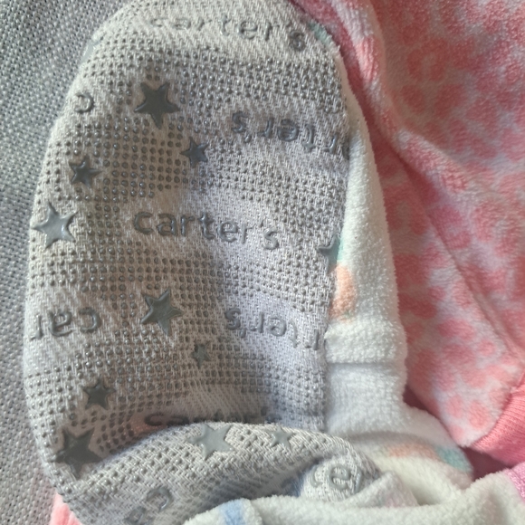 Carter’s Fleece Footed Pajamas – 2 Pack (Girls, Size 24M) - Picture 4 of 6